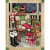 image Santas Rocker 5375 X 6875 Boxed Christmas Card by Susan Winget Main Product  Image width=&quot;1000&quot; height=&quot;1000&quot;