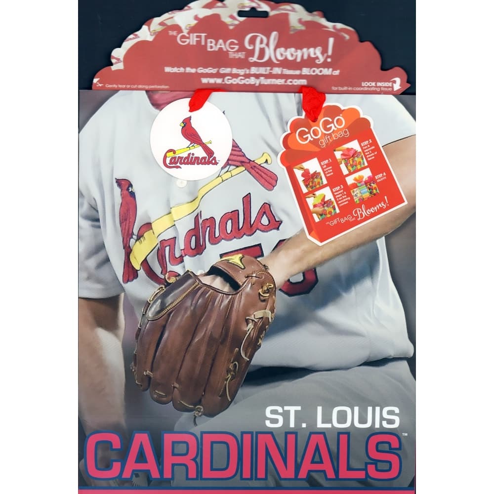 Turner Licensing, St Louis Cardinals Medium GoGo Gift Bag by MLB