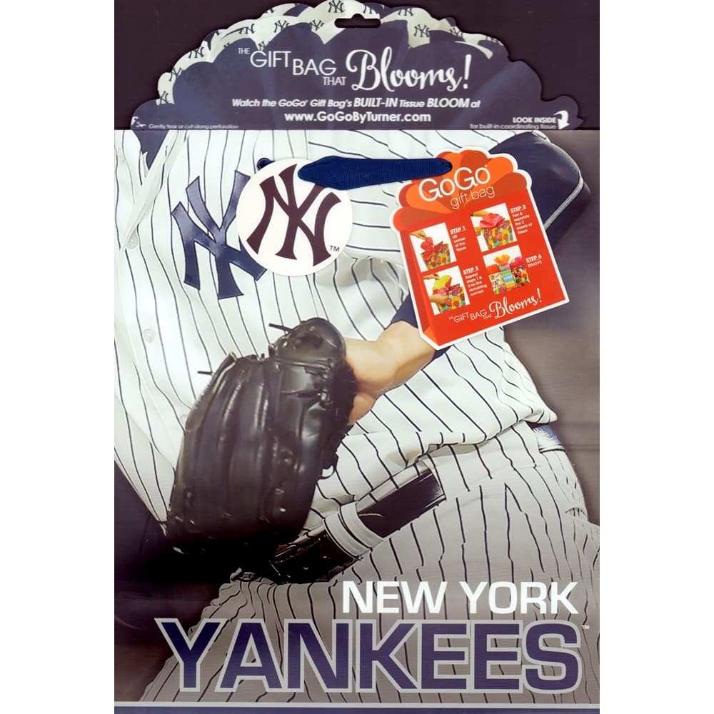 New York Yankees Large Gogo Gift Bag by MLB 3rd Product Detail  Image width="1000" height="1000"