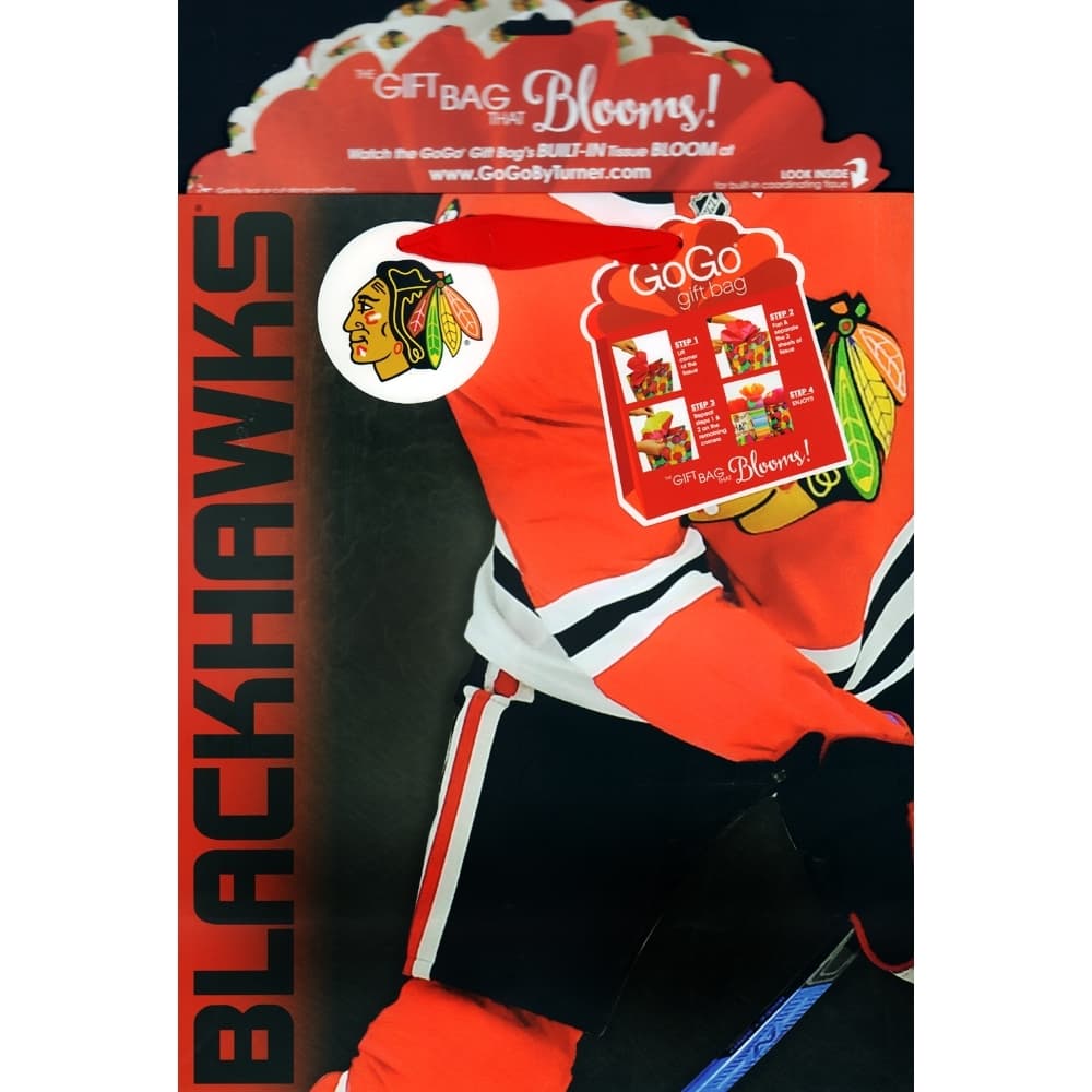 Chicago Blackhawks Large Gogo Gift Bag 3rd Product Detail  Image width=&quot;1000&quot; height=&quot;1000&quot;