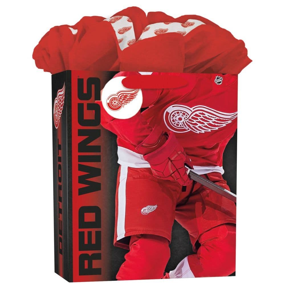Detroit Red Wings Large Gogo Gift Bag Main Product  Image width="1000" height="1000"