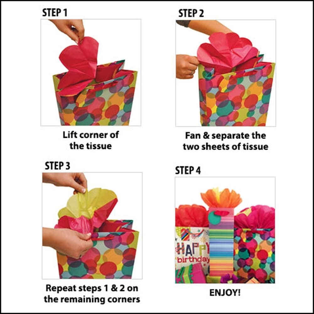 Detroit Red Wings Large Gogo Gift Bag 2nd Product Detail  Image width="1000" height="1000"