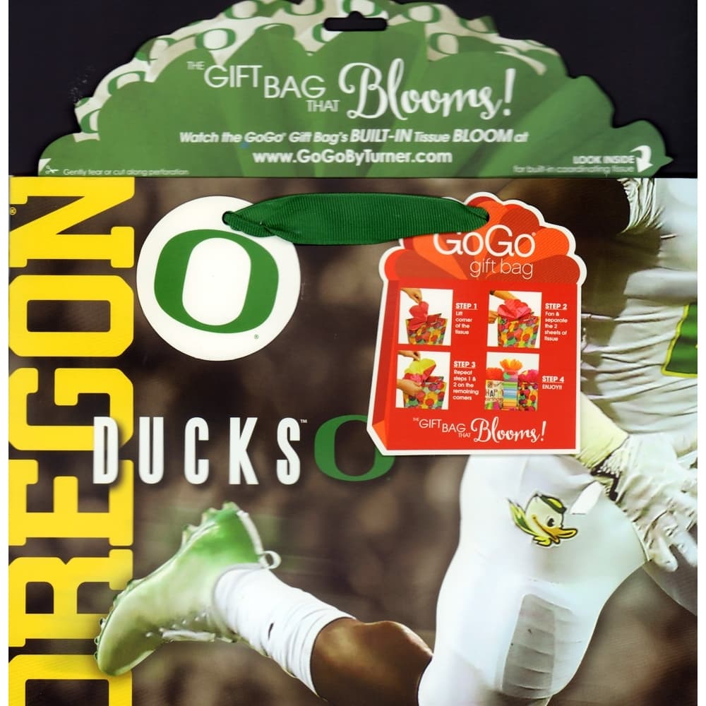 Oregon Ducks Medium Gogo Gift Bag 3rd Product Detail  Image width="1000" height="1000"