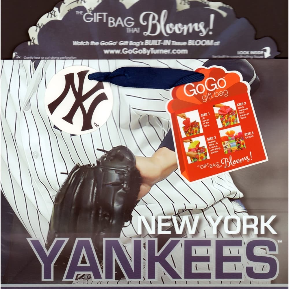 New York Yankees Medium Gogo Gift Bag by MLB 3rd Product Detail  Image width="1000" height="1000"