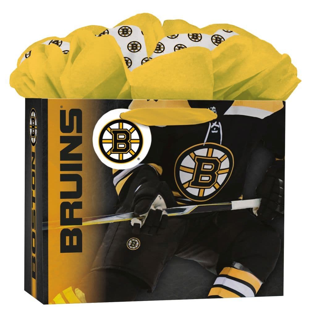 Boston Bruins Medium Gogo Gift Bag Main Product  Image width=&quot;1000&quot; height=&quot;1000&quot;