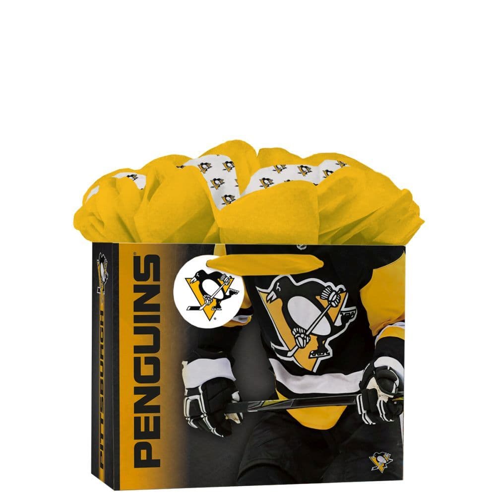 Pittsburgh Penguins Medium Gogo Gift Bag Main Product  Image width="1000" height="1000"