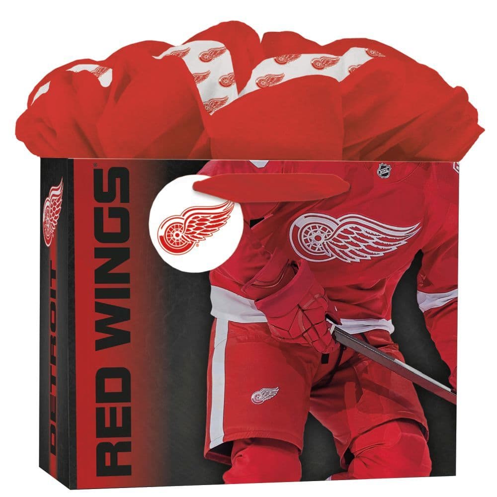 Detroit Red Wings Medium Gogo Gift Bag Main Product  Image width="1000" height="1000"