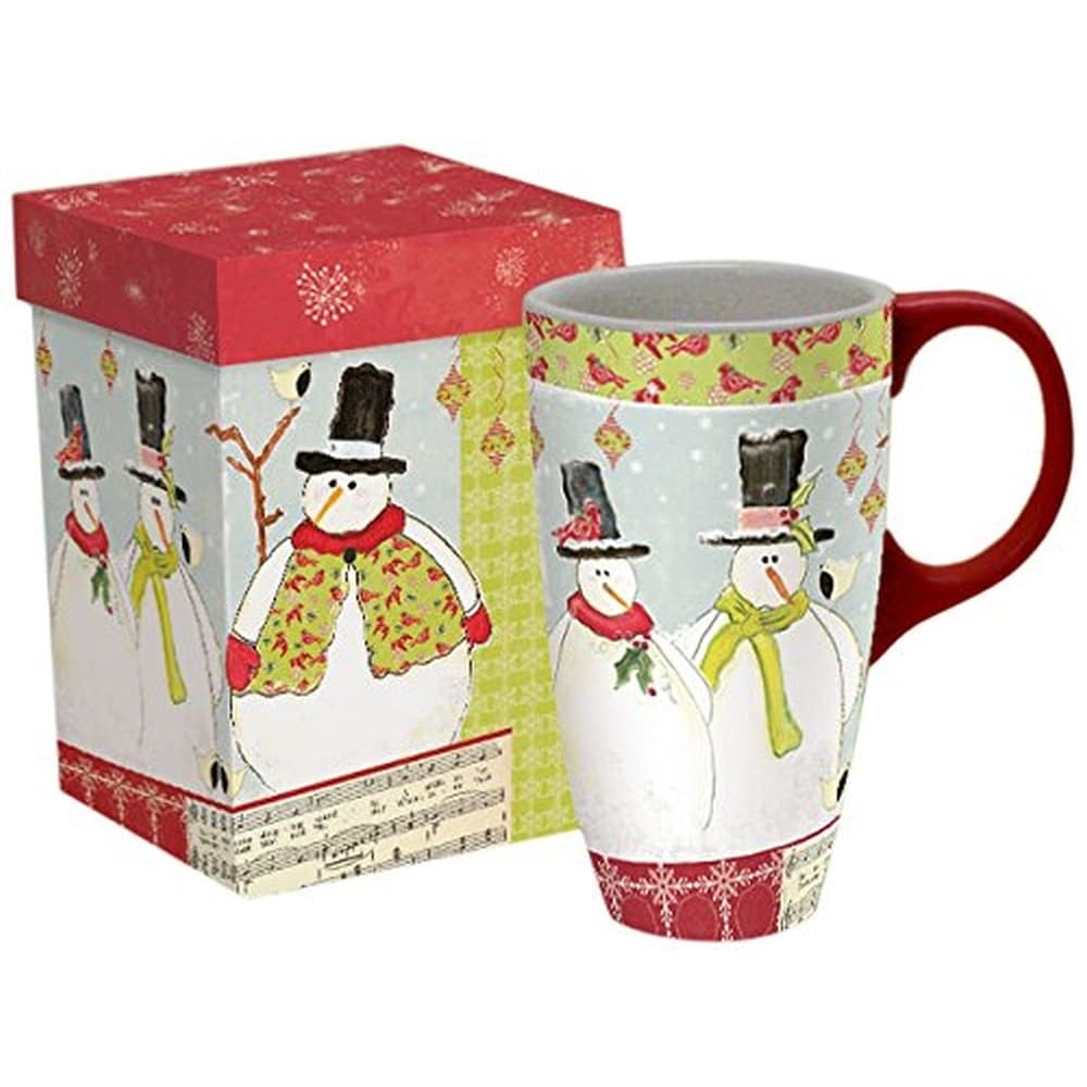 Home For The Holidays Latte Mug by Terri Conrad Main Product  Image width="1000" height="1000"