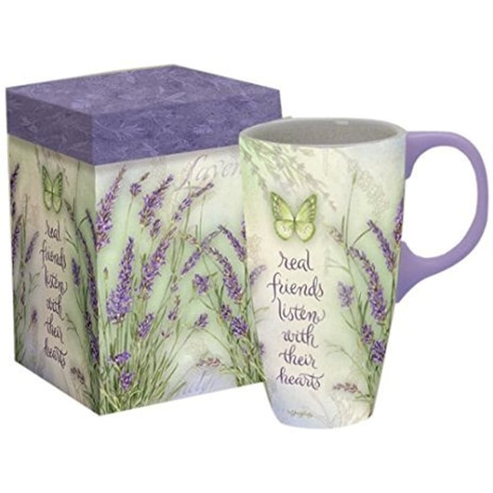Lavender Latte Mug by Jane Shasky Main Product  Image width="1000" height="1000"
