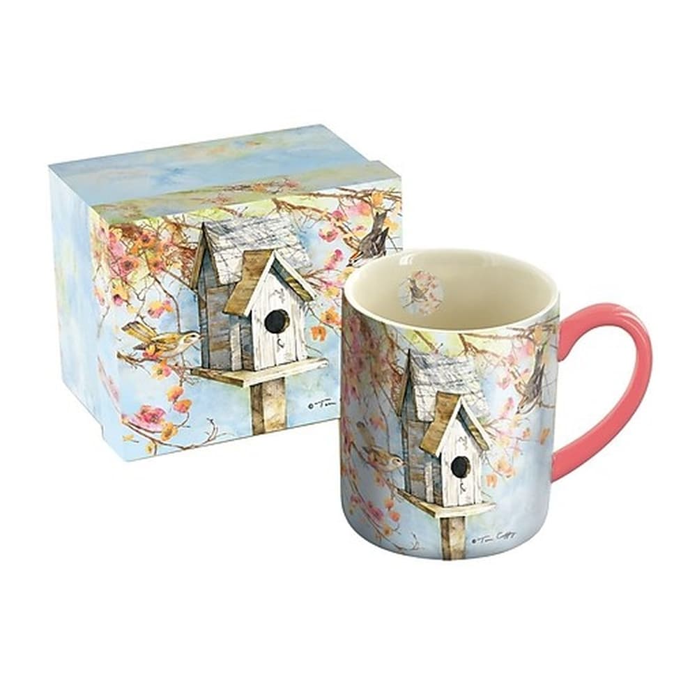 SUMMER BIRDHOUSE LANG 14 oz Mug by Tim Coffey Main Product  Image width="1000" height="1000"