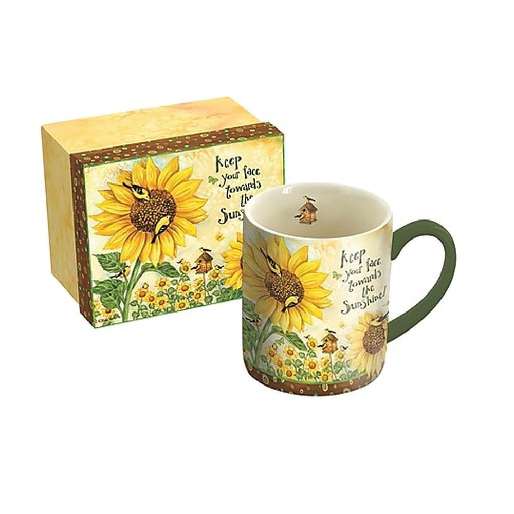 Sunflowers 14 oz Mug by Debi Hron Main Product  Image width=&quot;1000&quot; height=&quot;1000&quot;