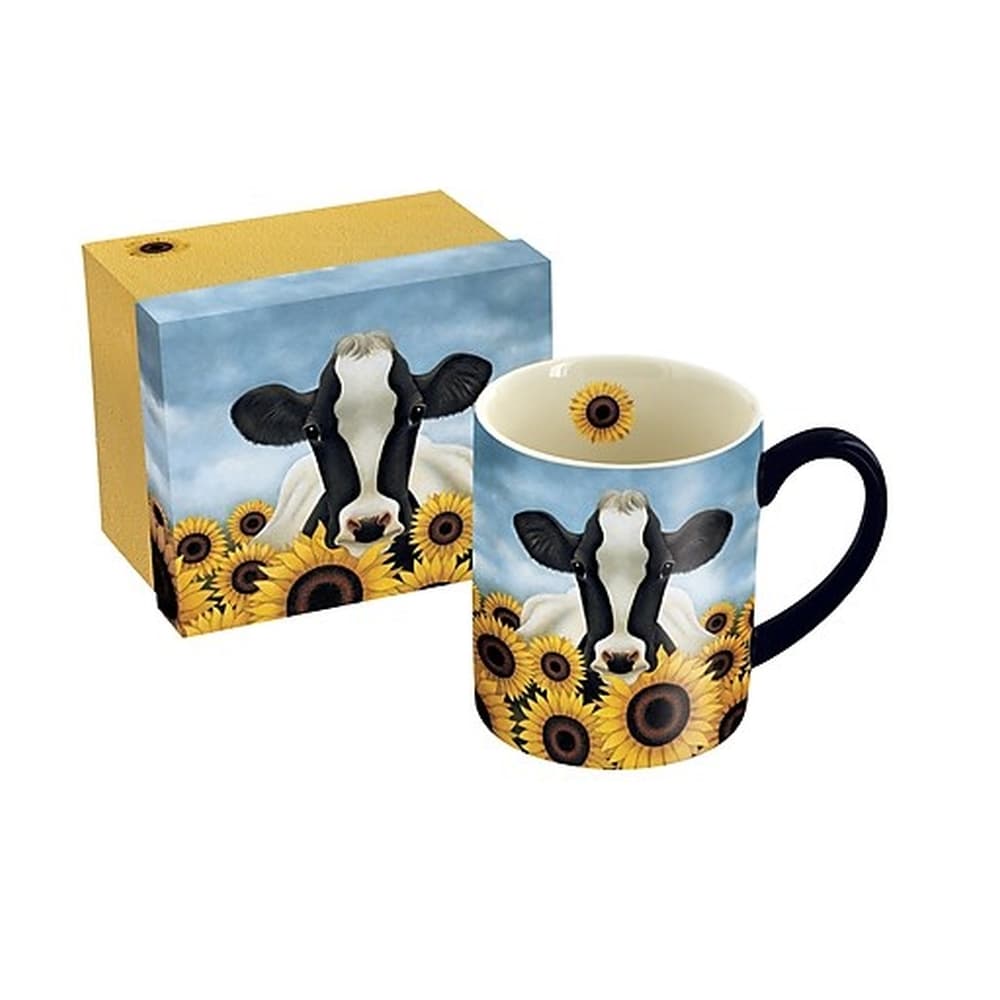 Surrounded by Sunflowers 14-oz. Mug w/ Decorative Box by Lowell Herrero Main Product Image width=&quot;1000&quot; height=&quot;1000&quot;