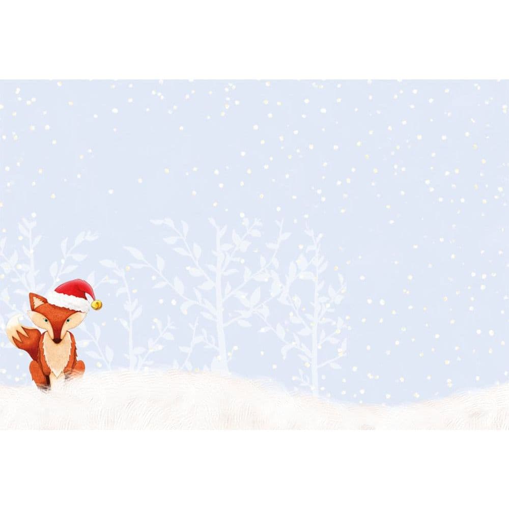 holiday fox 3 5 in x 5 in petite christmas cards image 3 width=&quot;1000&quot; height=&quot;1000&quot;