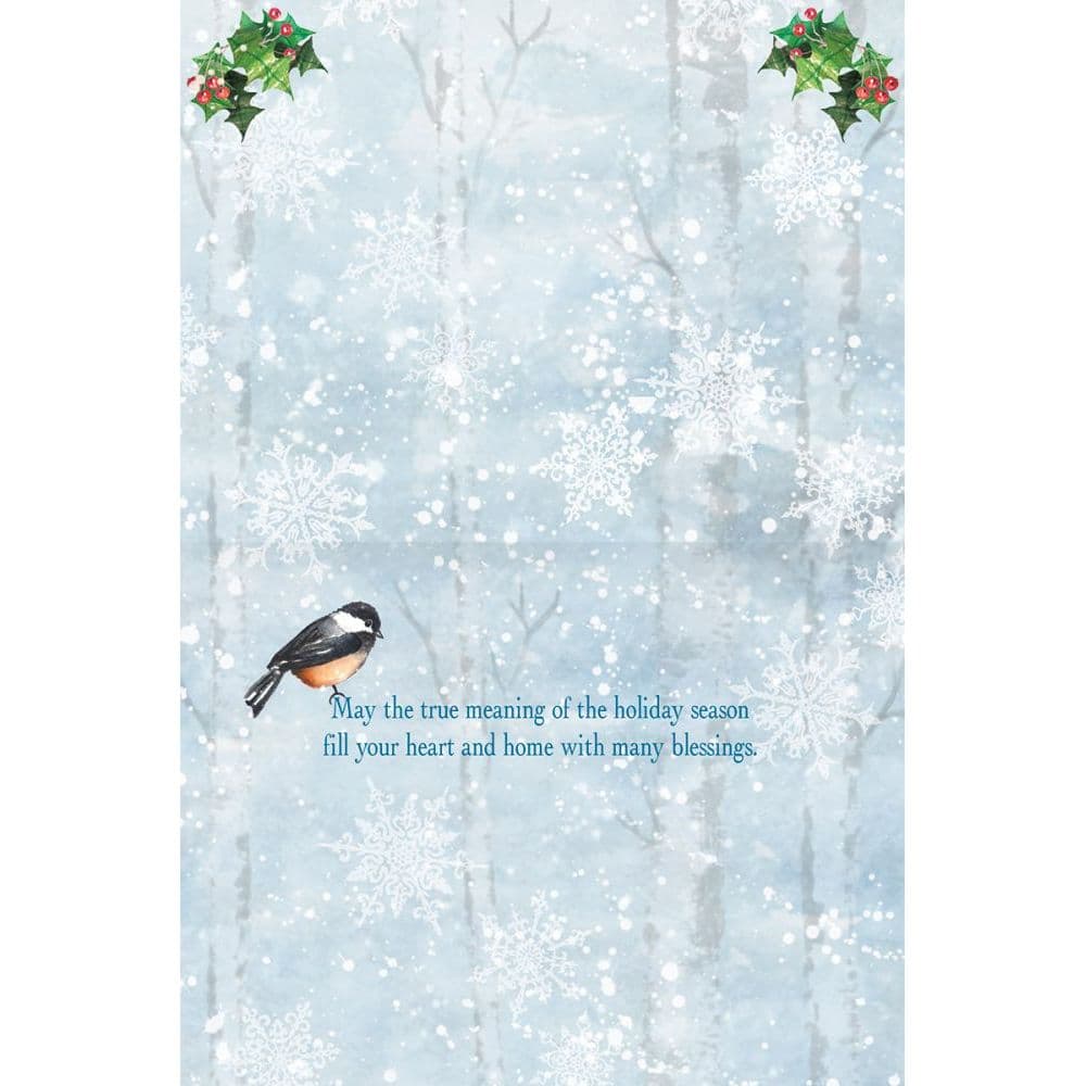 Serene Forest Classic Christmas Cards by Lori Siebert 2nd Product Detail  Image width="1000" height="1000"
