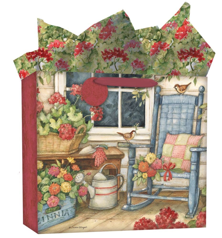 Heart & Home Extra Large Gift Bag by Susan Winget -  LANG