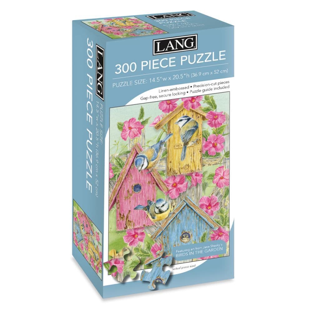 Birdhouse Gate 300 Piece Puzzle - Calendars.com