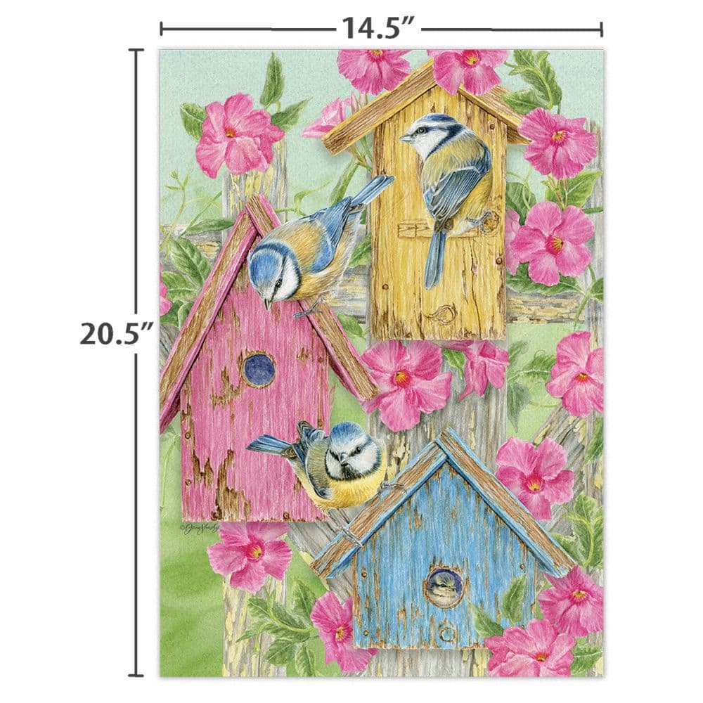 Birdhouse Gate 300 Piece Puzzle by Jane Shasky 5th Product Detail  Image width=&quot;1000&quot; height=&quot;1000&quot;