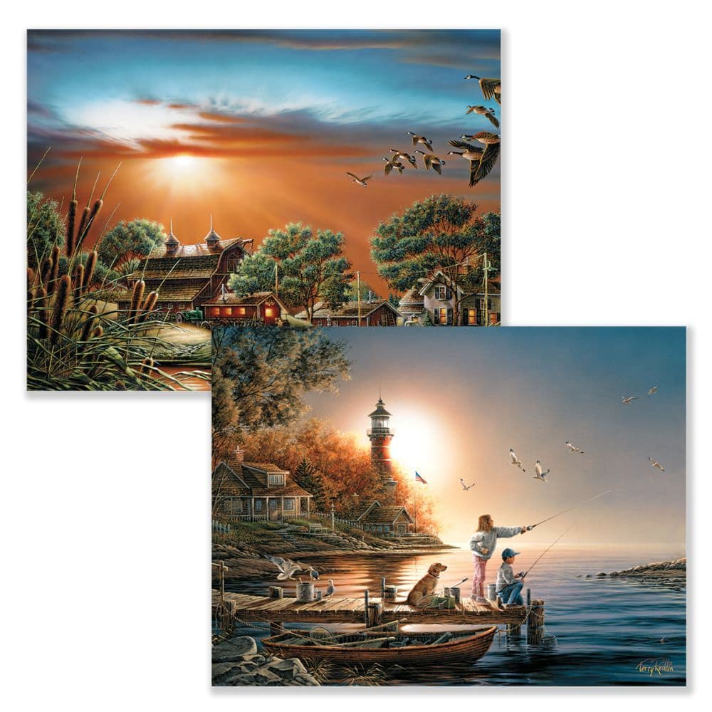 Lazy Afternoon Assorted Boxed Note Cards by Terry Redlin 2nd Product Detail  Image width=&quot;1000&quot; height=&quot;1000&quot;