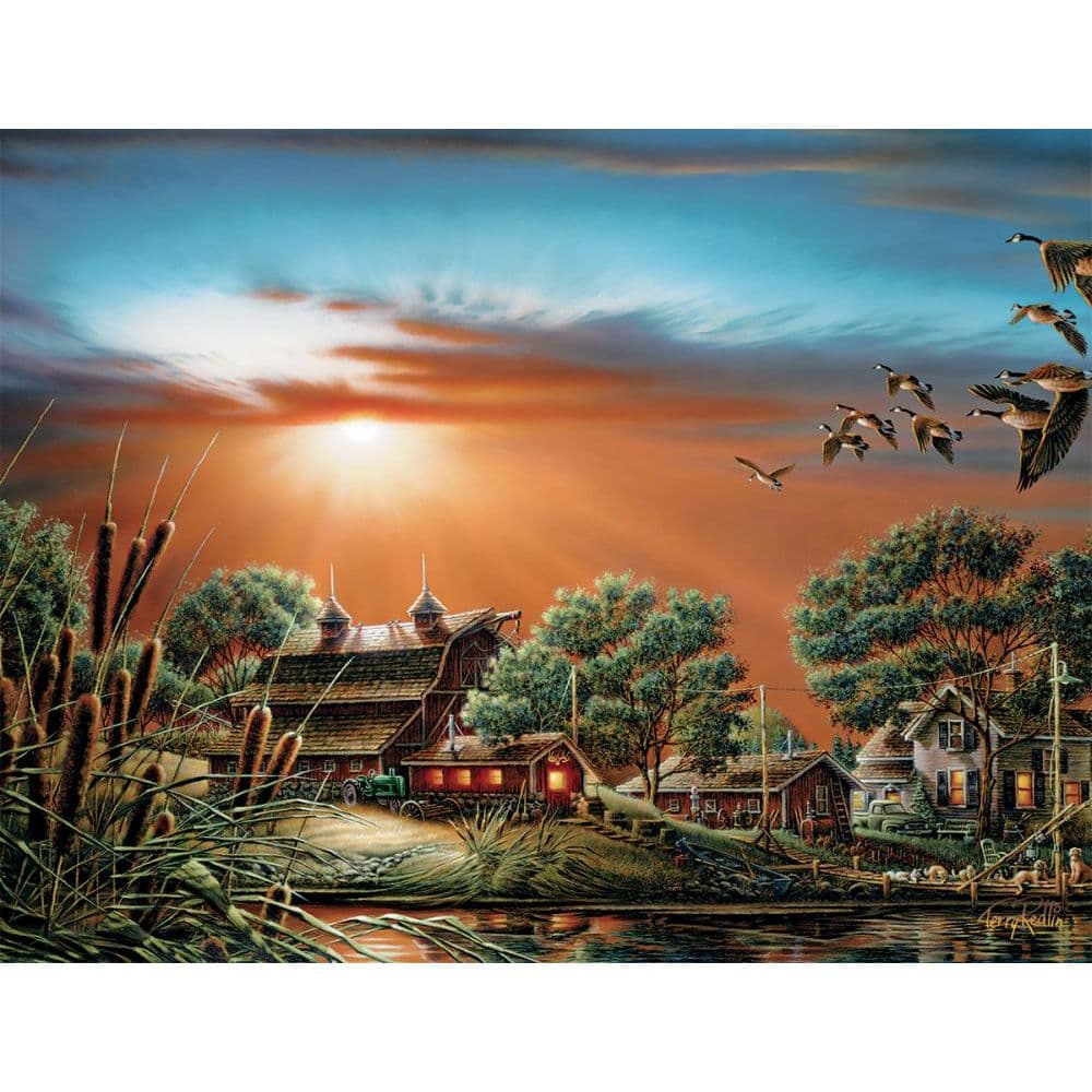 Lazy Afternoon Assorted Boxed Note Cards by Terry Redlin 3rd Product Detail  Image width=&quot;1000&quot; height=&quot;1000&quot;
