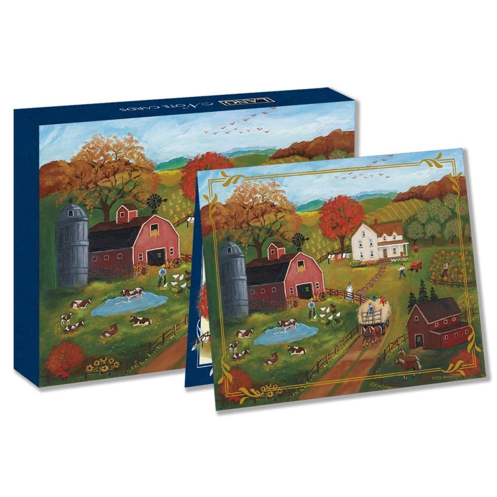 Abundance Boxed Note Cards 13 pack w Decorative Box by Mary Singleton 4th Product Detail  Image width="1000" height="1000"