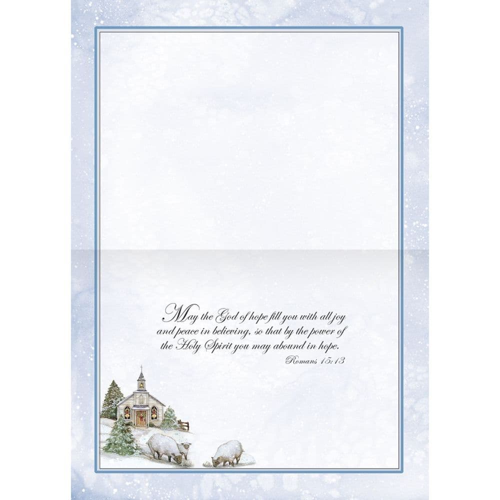 Grazing Morning Petite Christmas Cards by Susan Winget 2nd Product Detail  Image width=&quot;1000&quot; height=&quot;1000&quot;