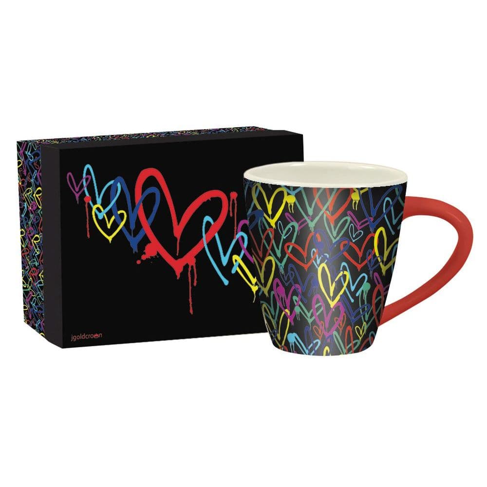 Bleeding Hearts Mug by James Goldcrown Main Product  Image width="1000" height="1000"