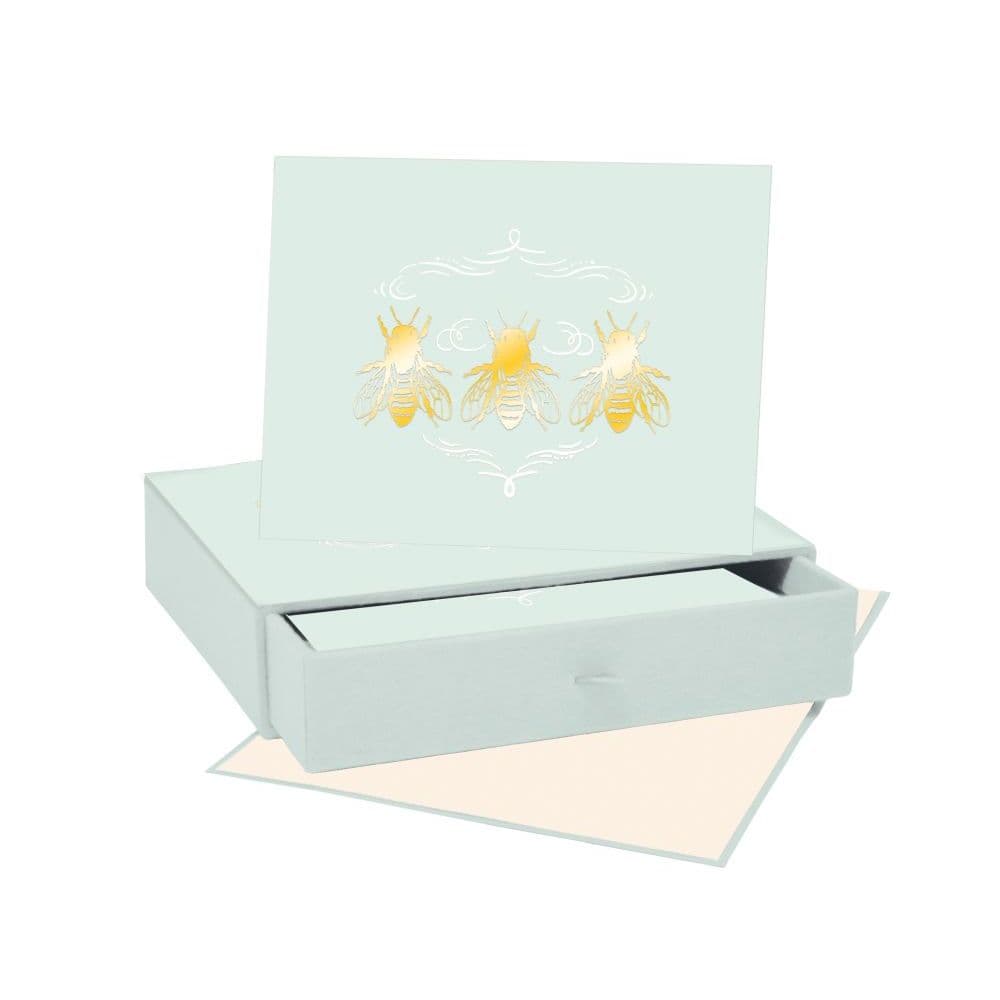 Impressions Busy Bee Note Cards w Keepsake Box by Chad Barrett Main Product  Image width=&quot;1000&quot; height=&quot;1000&quot;