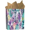 image Barbarian Feathers Large Gift Bag by Barbra Ignatiev Main Product  Image width=&quot;1000&quot; height=&quot;1000&quot;