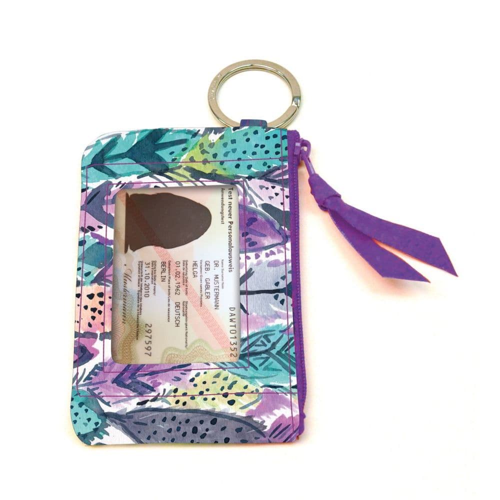 Barbarian Feathers ID Holder by Barbra Ignatiev Main Product  Image width=&quot;1000&quot; height=&quot;1000&quot;