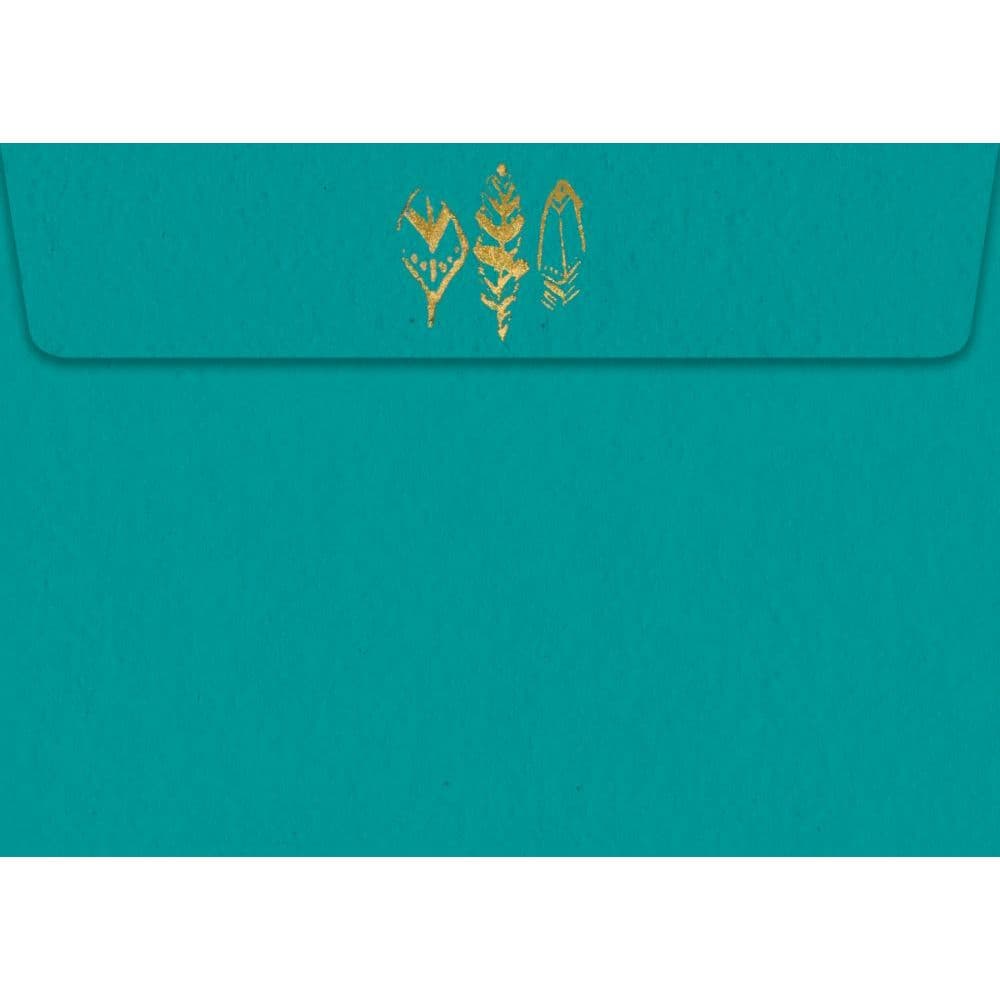 Barbarian Brilliant Feathers Blue Note Cards w Keepsake Box by Barbra Ignatiev 3rd Product Detail  Image width=&quot;1000&quot; height=&quot;1000&quot;