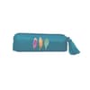 image Barbarian Brilliant Feathers Teal Accessory Pouch by Barbra Ignatiev Main Product  Image width=&quot;1000&quot; height=&quot;1000&quot;