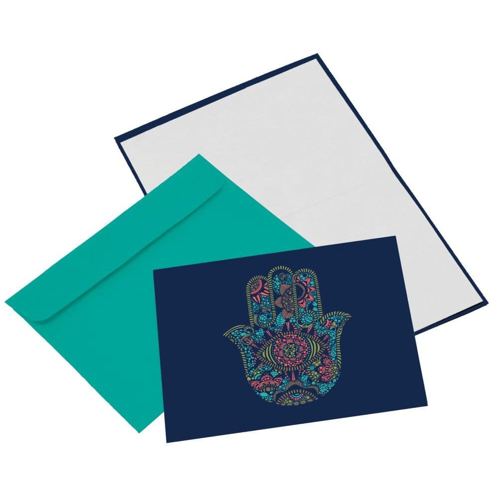 Valentina Hamsa Note Cards w Keepsake Box by Valentina Harper 2nd Product Detail  Image width=&quot;1000&quot; height=&quot;1000&quot;