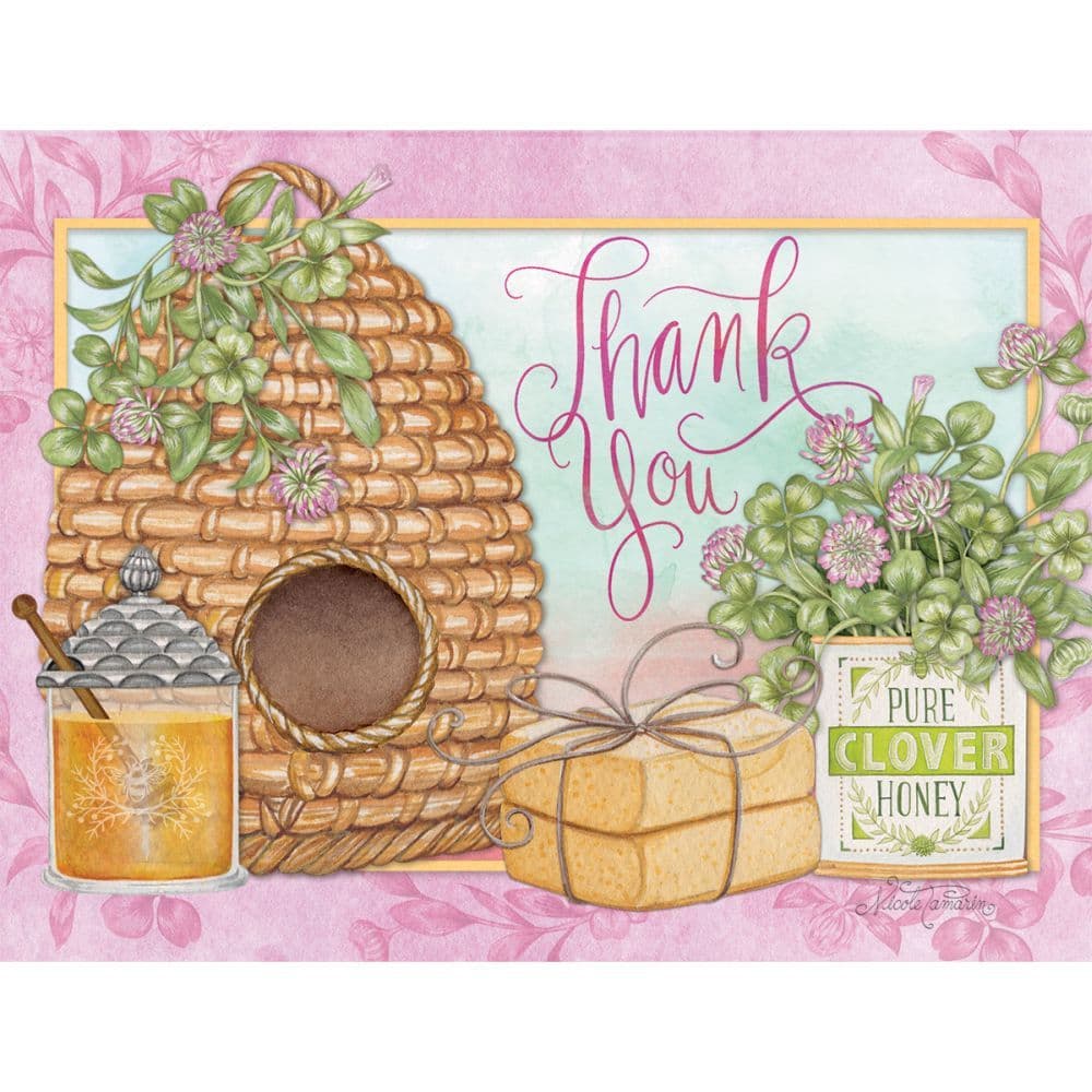 Abundant Friendship All Occasion Note Cards by Nicole Tamarin 7th Product Detail  Image width=&quot;1000&quot; height=&quot;1000&quot;