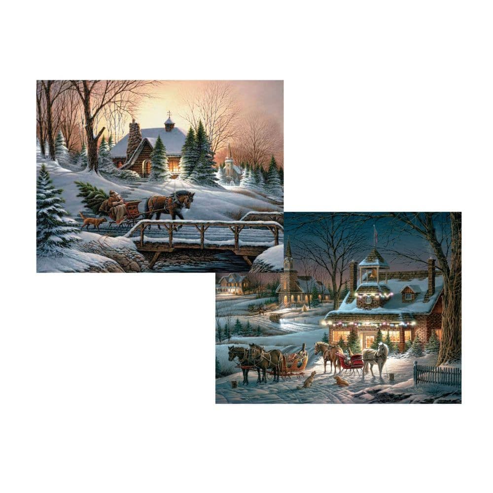 UPC 739744181095 product image for Evening Rehearsals Assorted Boxed Christmas Cards by Terry Redlin | upcitemdb.com