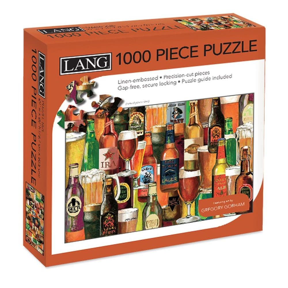 Crafted Brews 1000 Piece Puzzle by Gregory Gorham Main Product  Image width=&quot;1000&quot; height=&quot;1000&quot;