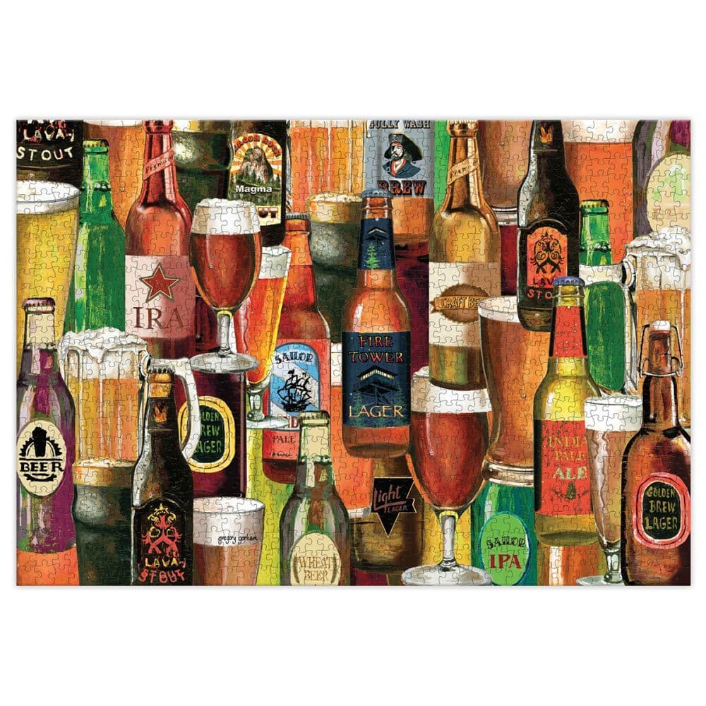 Crafted Brews 1000 Piece Puzzle by Gregory Gorham 2nd Product Detail  Image width=&quot;1000&quot; height=&quot;1000&quot;