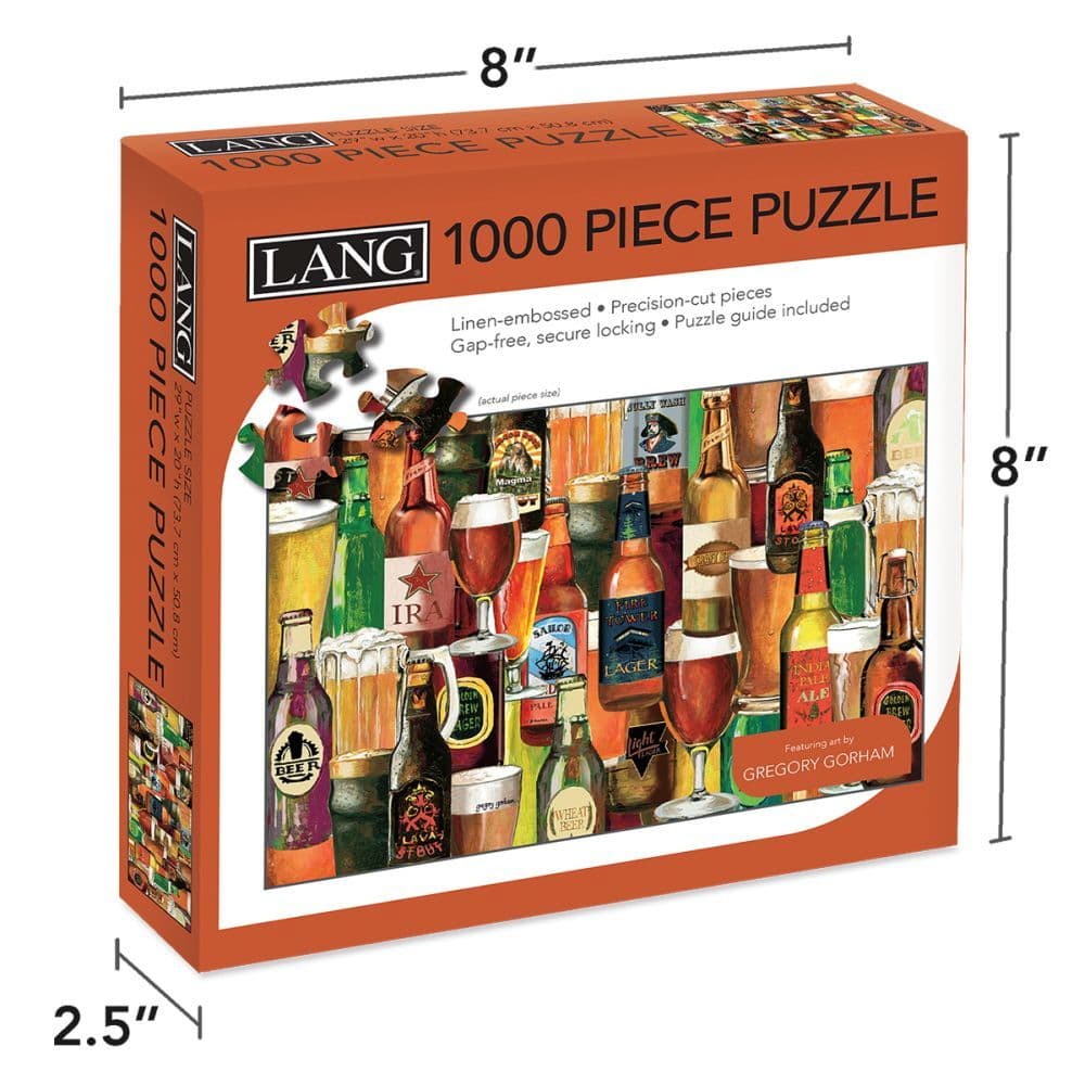 Crafted Brews 1000 Piece Puzzle by Gregory Gorham 4th Product Detail  Image width=&quot;1000&quot; height=&quot;1000&quot;