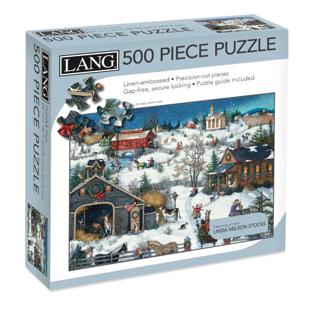 Christmas Memories 500 Piece Puzzle by Linda Nelson Stocks Main Product  Image width=&quot;1000&quot; height=&quot;1000&quot;