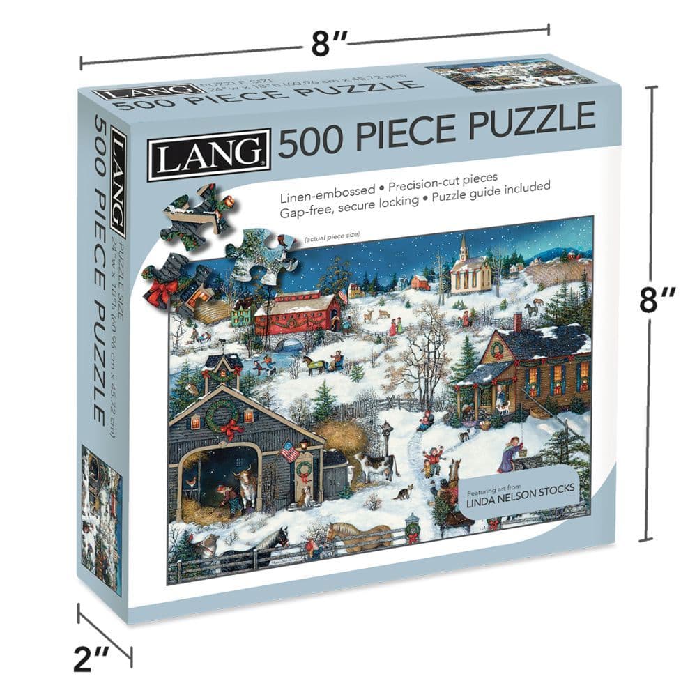 Christmas Memories 500 Piece Puzzle by Linda Nelson Stocks 4th Product Detail  Image width=&quot;1000&quot; height=&quot;1000&quot;
