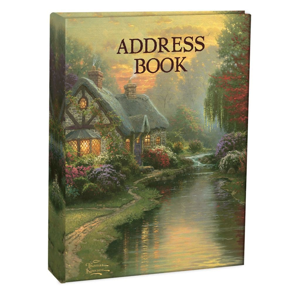 A Quiet Evening Address Book by Thomas Kinkade Main Product  Image width=&quot;1000&quot; height=&quot;1000&quot;