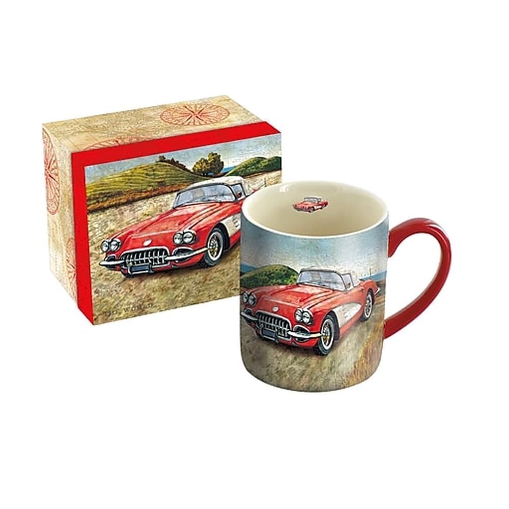 I Crave Cars 911 Sports Car Illustration Classic Car Coffee Mug 15 oz  Classic Car Gift