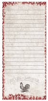 image Cardinal Rooster Mini List Pad by Susan Winget Main Product  Image width="1000" height="1000"