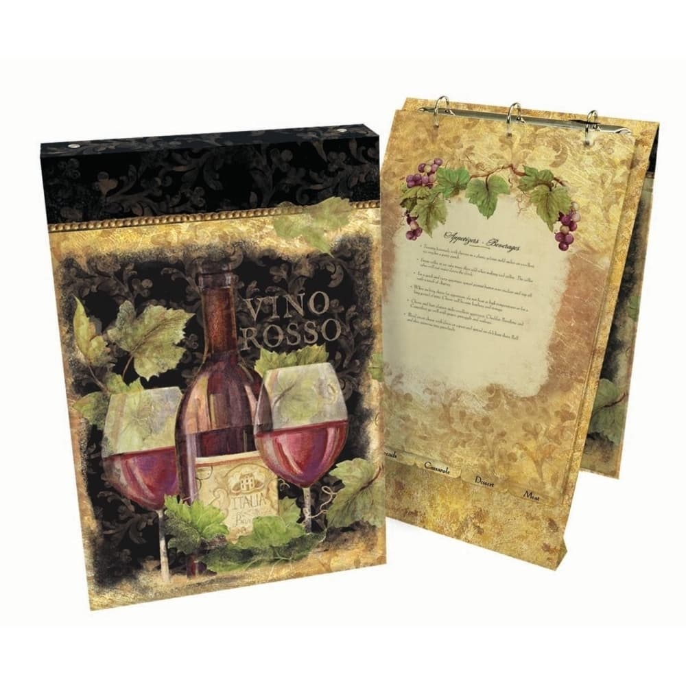 Gilded Wine Vertical Recipe Album by Susan Winget -  LANG