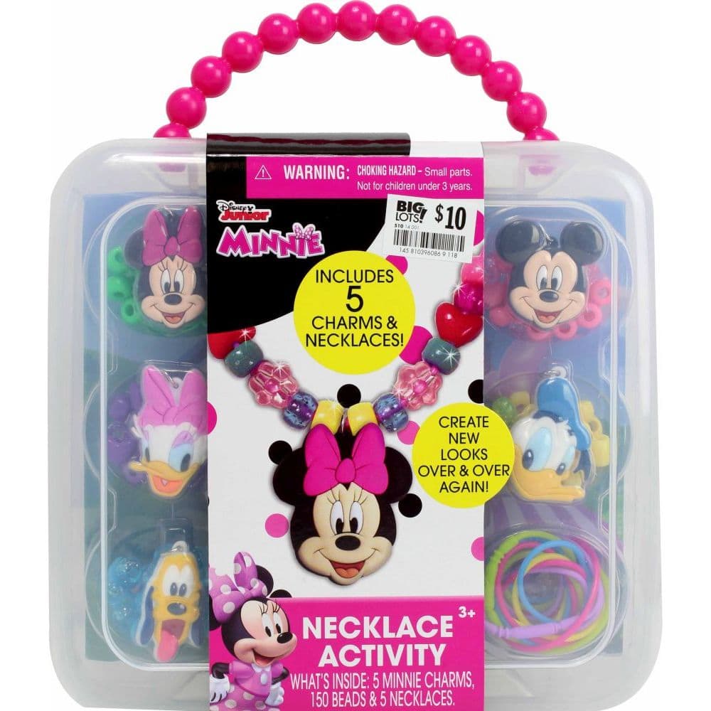 Minnie Mouse Necklace Activity Set Main Product  Image width=&quot;1000&quot; height=&quot;1000&quot;