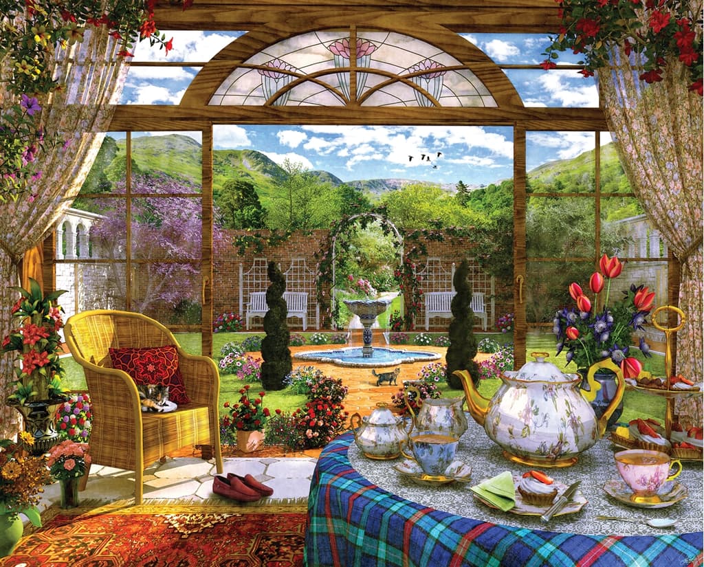 Conservatory 1000pc Puzzle Main Product  Image width="1000" height="1000"