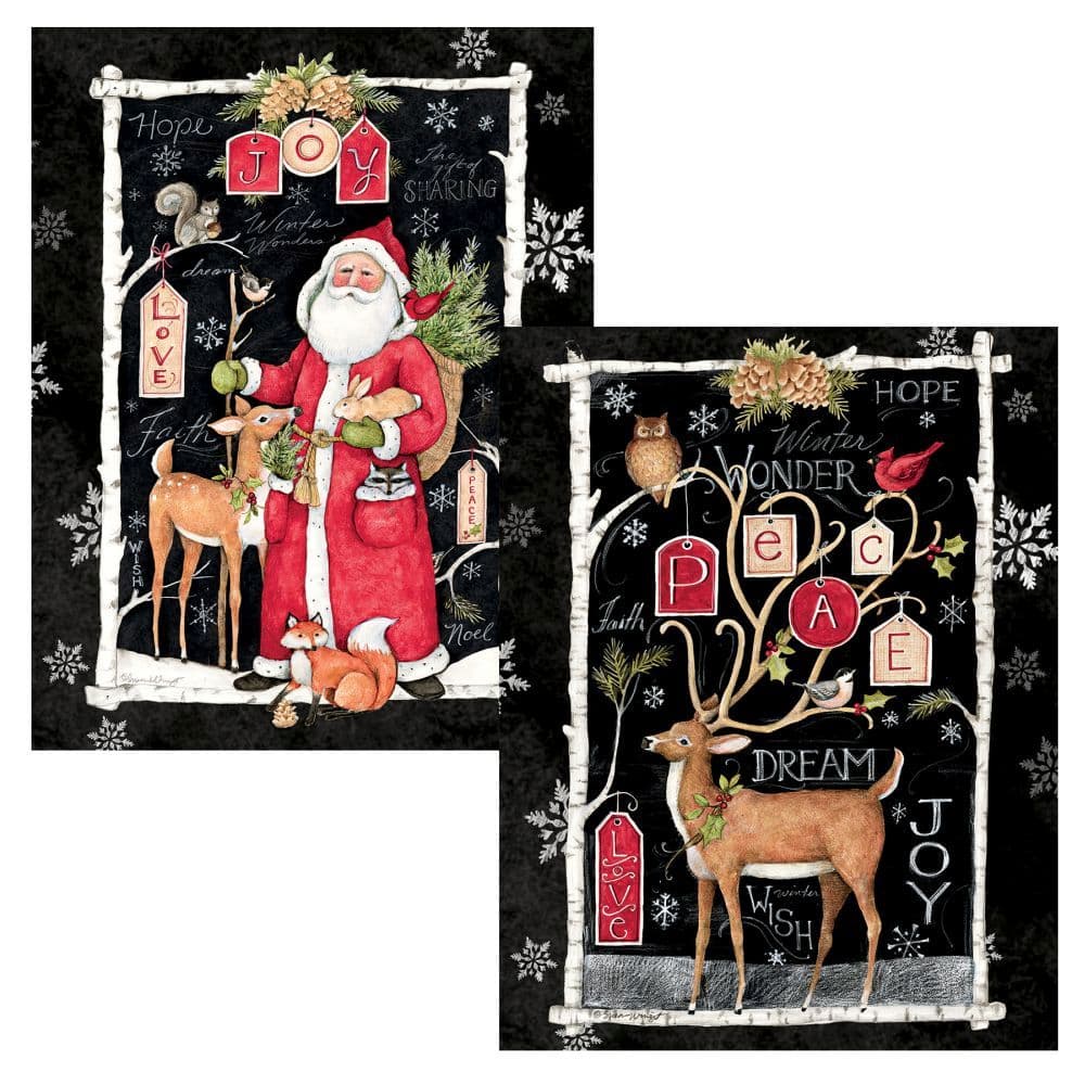 Woodland Christmas 5375 X 6875 Boxed Cards by Susan Winget Main Product  Image width=&quot;1000&quot; height=&quot;1000&quot;