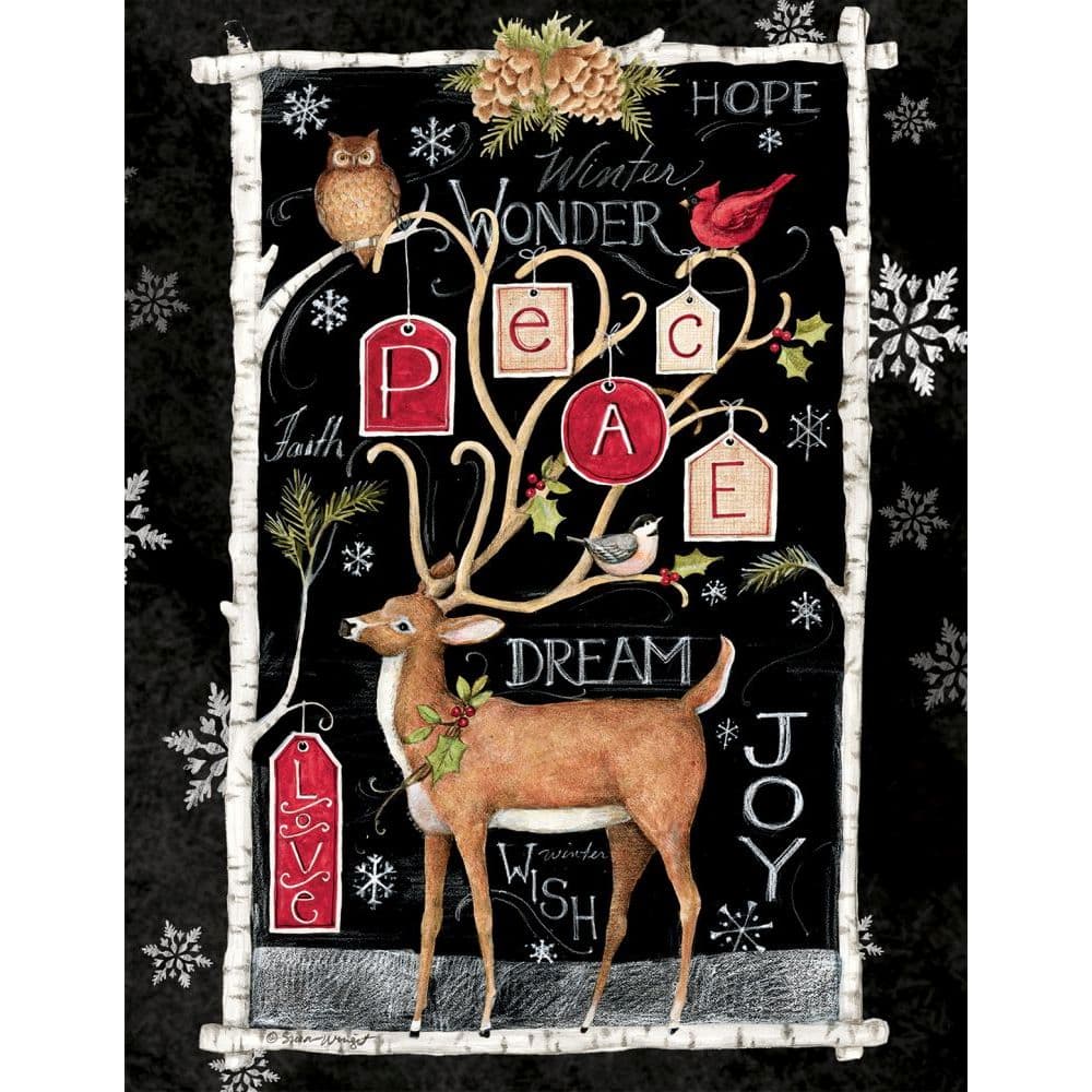 Woodland Christmas 5375 X 6875 Boxed Cards by Susan Winget 3rd Product Detail  Image width=&quot;1000&quot; height=&quot;1000&quot;