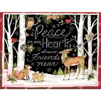 image Peace In Our Hearts 5375 X 6875 Boxed Christmas Card by Susan Winget Main Product  Image width="1000" height="1000"