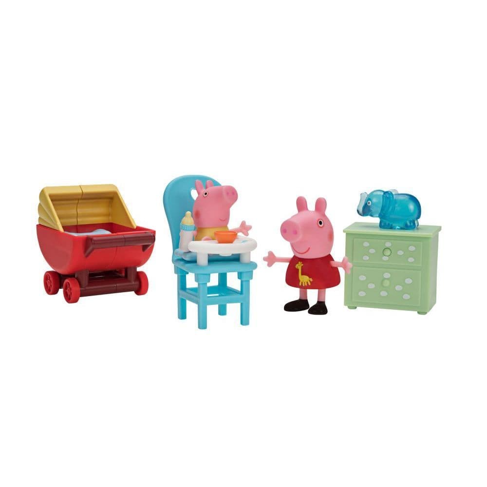 Peppa Pig Playset Little Rooms Main Product  Image width="1000" height="1000"