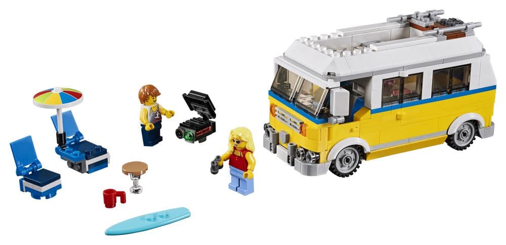 LEGO Creator Sunshine Surfer Van 3rd Product Detail  Image width="1000" height="1000"